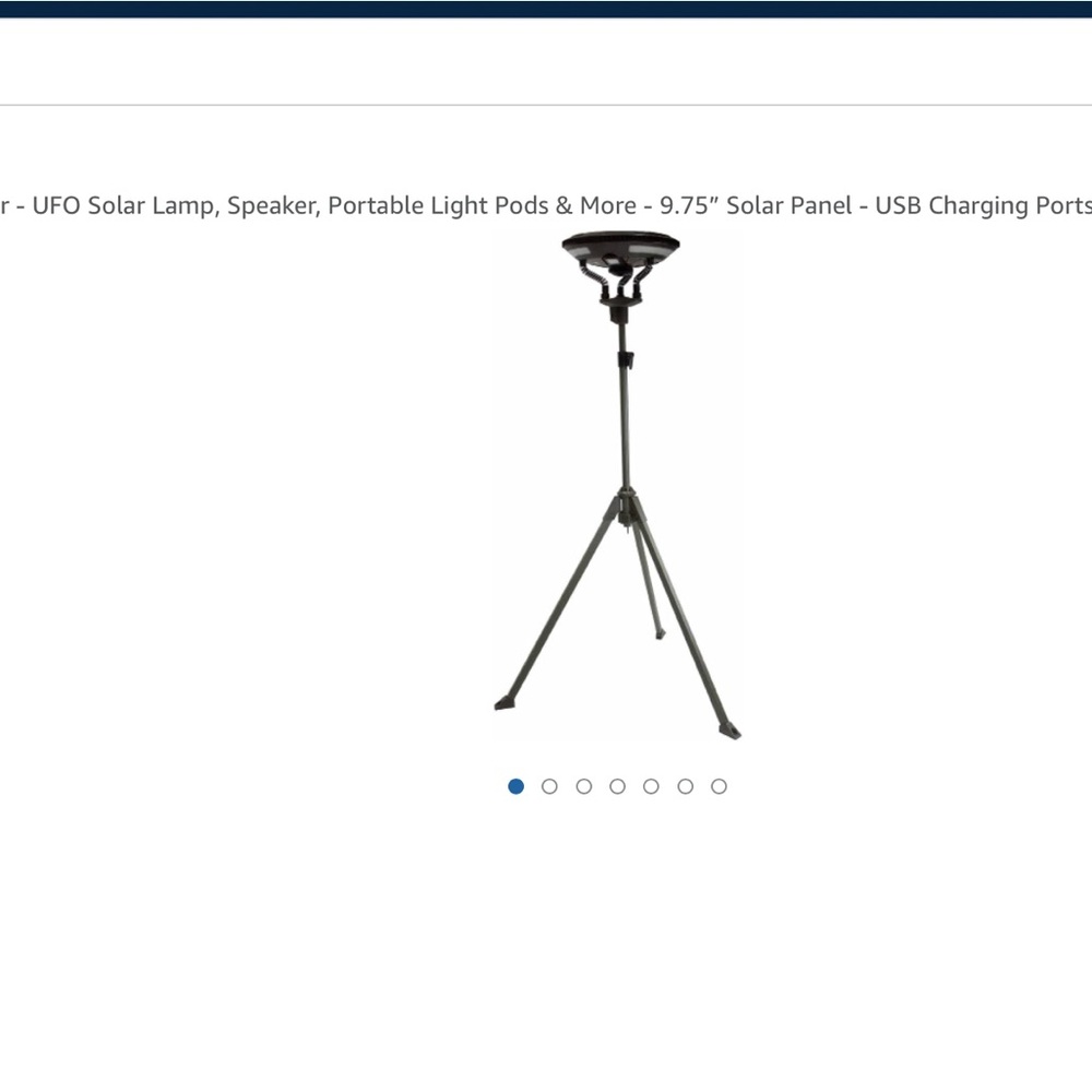 Overland Solar LED Light with Handle - Picture 10 of 16